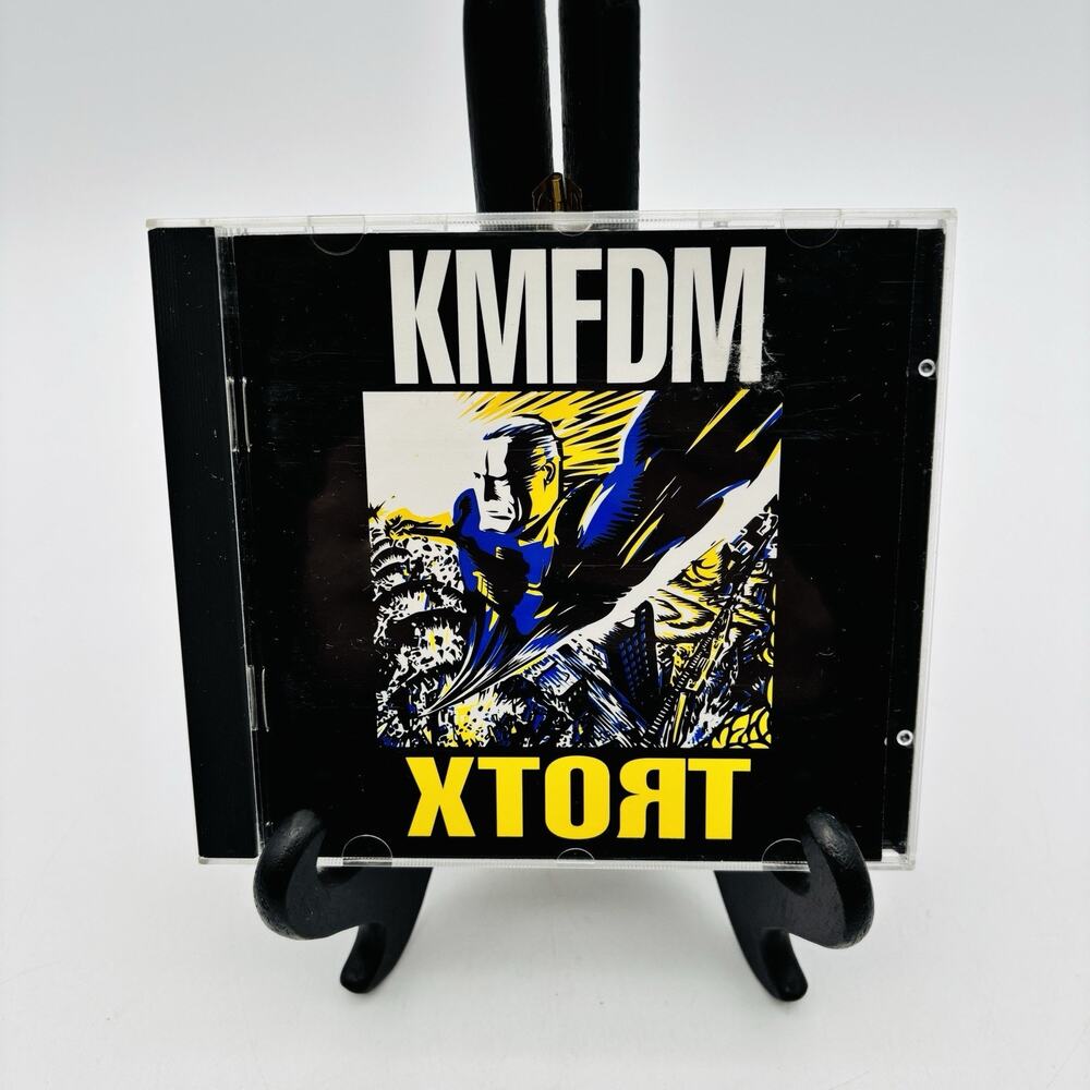 KMFDM Xtort CD 1996 Wax Trax! Records TVT7242-2 Industrial Album Tested/Works VG